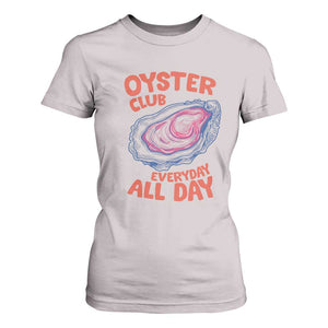 Oyster Club T Shirt For Women Retro Summer Beach Vacation Gift TS14 Ice Gray Print Your Wear