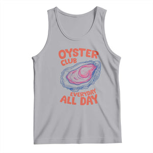 Oyster Club Tank Top Retro Summer Beach Vacation Gift TS14 Athletic Heather Print Your Wear