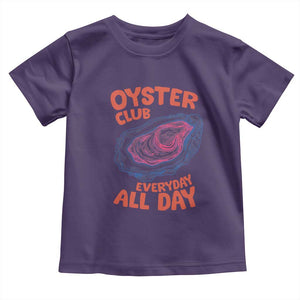 Oyster Club Toddler T Shirt Retro Summer Beach Vacation Gift TS14 Purple Print Your Wear