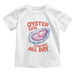Oyster Club Toddler T Shirt Retro Summer Beach Vacation Gift TS14 White Print Your Wear