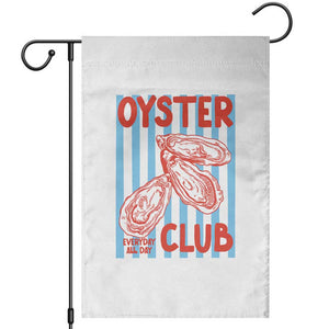 Oyster Club Garden Flag Coastal Girls Trip Beach Vacation Gift TS14 White Print Your Wear