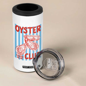 Oyster Club 4 in 1 Can Cooler Tumbler Coastal Girls Trip Beach Vacation Gift TS14 Print Your Wear