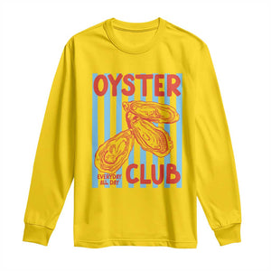 Oyster Club Long Sleeve Shirt Coastal Girls Trip Beach Vacation Gift TS14 Daisy Print Your Wear