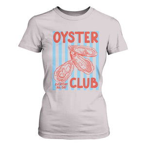 Oyster Club T Shirt For Women Coastal Girls Trip Beach Vacation Gift TS14 Ice Gray Print Your Wear