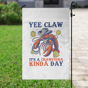 Yee Claw Lobster Garden Flag It's a Crawfish Kinda Day Summer Beach Vaction Gift TS14 Print Your Wear