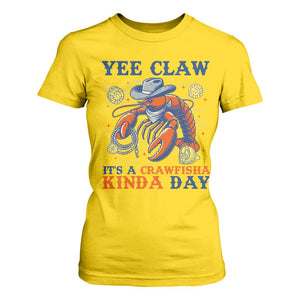 Yee Claw Lobster T Shirt For Women It's a Crawfish Kinda Day Summer Beach Vaction Gift TS14 Daisy Print Your Wear