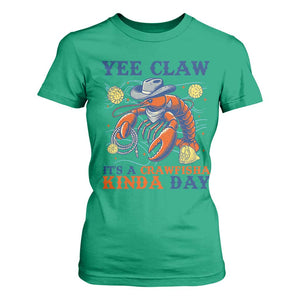 Yee Claw Lobster T Shirt For Women It's a Crawfish Kinda Day Summer Beach Vaction Gift TS14 Irish Green Print Your Wear