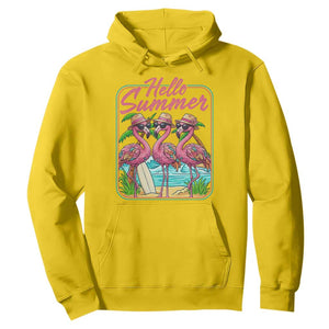 Summer Flamingo Pink Hoodie Tropical Palm Tree Beach Vacation TS14 Daisy Print Your Wear