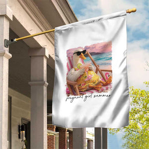 Pregnant Girl Summer Goose Mom Garden Flag Funny Pregnancy Announcement TS14 Print Your Wear