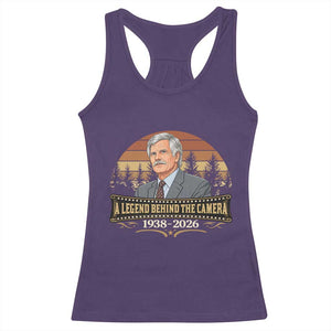 Media Mogul Turner Memorial Racerback Tank Top A Legend Behind The Camera TS14 Purple Print Your Wear