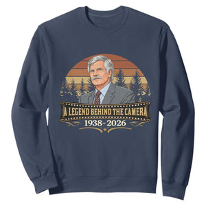 Media Mogul Turner Memorial Sweatshirt A Legend Behind The Camera TS14 Navy Print Your Wear