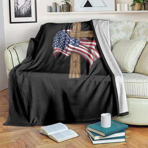 God Bless America 250 Years Throw Blanket 4th of July Christian Jesus TS14 Print Your Wear