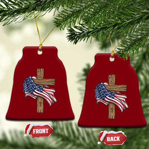 God Bless America 250 Years Ceramic Ornament 4th of July Christian Jesus TS14 Print Your Wear
