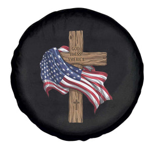 God Bless America 250 Years Spare Tire Cover 4th of July Christian Jesus TS14 Print Your Wear