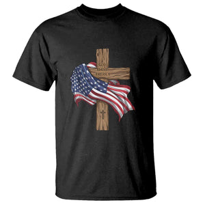 God Bless America 250 Years T Shirt 4th of July Christian Jesus TS14 Black Print Your Wear