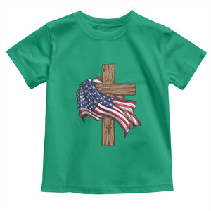 God Bless America 250 Years Toddler T Shirt 4th of July Christian Jesus TS14 Irish Green Print Your Wear