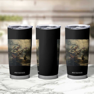Weird Bass Fish Playing Bass Guitar Tumbler Cup Funny Cursed Meme TS14 Print Your Wear