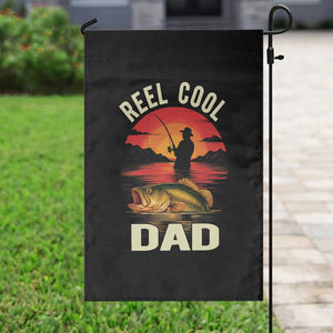 Funny Fishing Dad Garden Flag Reel Cool Dad TS14 Print Your Wear