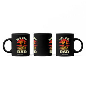 Funny Fishing Dad Coffee Mug Reel Cool Dad TS14 Print Your Wear