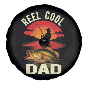 Funny Fishing Dad Spare Tire Cover Reel Cool Dad TS14 Print Your Wear