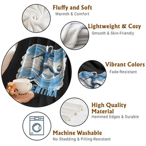Argentina Soccer Fan Argentinian Flag Patriotic Sports Throw Blanket TS14 Print Your Wear
