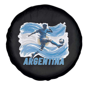 Argentina Soccer Fan Argentinian Flag Patriotic Sports Spare Tire Cover TS14 Print Your Wear
