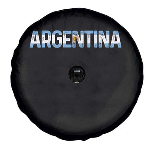 Vintage Argentina Flag Retro Argentinian Spare Tire Cover TS14 Print Your Wear