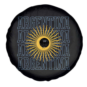Sol de Mayo Argentina Flag Argentinian Sun Spare Tire Cover TS14 Print Your Wear