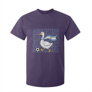 Argentina Soccer Football T Shirt For Kid Silly Goose Argentinian Flag Fan Supporter TS14 Print Your Wear
