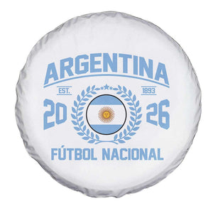 Argentina 2026 Soccer Football Fan Argentinian Flag Spare Tire Cover TS14 Print Your Wear