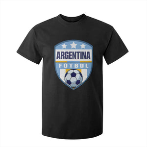 Argentina Soccer Football T Shirt For Kid Argentinian Football Game Day Supporter TS14 Black Print Your Wear