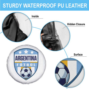 Argentina Soccer Football Spare Tire Cover Argentinian Football Game Day Supporter TS14 Print Your Wear