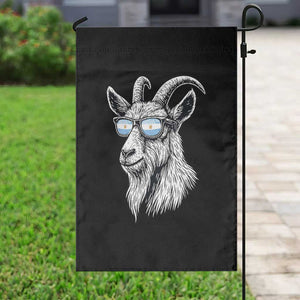 Cool Goat With Sunglasses Argentinian Flag Garden Flag Argentina Soccer Football Game Day Supporter TS14 Print Your Wear