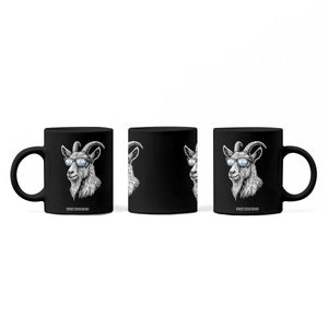 Cool Goat With Sunglasses Argentinian Flag Coffee Mug Argentina Soccer Football Game Day Supporter TS14 Print Your Wear