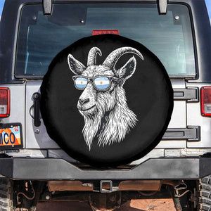 Cool Goat With Sunglasses Argentinian Flag Spare Tire Cover Argentina Soccer Football Game Day Supporter TS14 No hole Black Print Your Wear