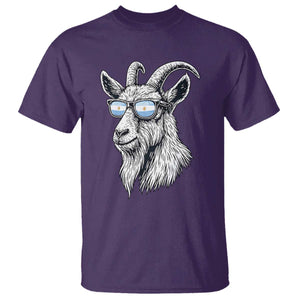 Cool Goat With Sunglasses Argentinian Flag T Shirt Argentina Soccer Football Game Day Supporter TS14 Print Your Wear