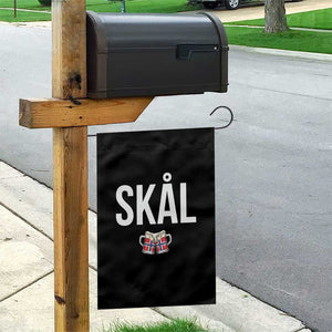 Skål Cheers in Norwegian Norway Garden Flag Funny Drinking Beer Norwegian Scandinavian TS14 Print Your Wear