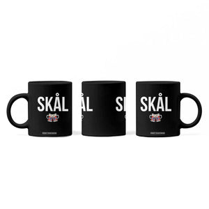 Skål Cheers in Norwegian Norway Coffee Mug Funny Drinking Beer Norwegian Scandinavian TS14 Print Your Wear