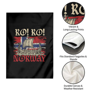 Ro Ro Norwegian Viking Ship Norway Flag Garden Flag TS14 Print Your Wear