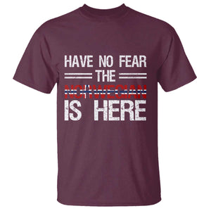 Have No Fear The Norwegian is Here T Shirt Funny Norway Herriatge Gift TS14 Maroon Print Your Wear