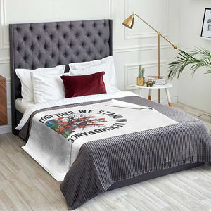 Native American Orange Unity Day Throw Blanket Together We Stand In Remembrance TS14 Print Your Wear