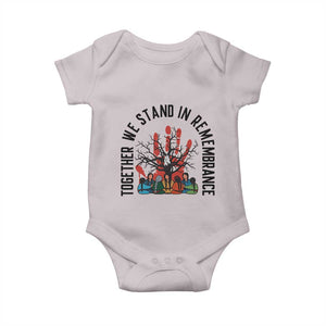 Native American Orange Unity Day Baby Onesie Together We Stand In Remembrance TS14 Ice Gray Print Your Wear
