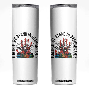 Native American Orange Unity Day Skinny Tumbler Together We Stand In Remembrance TS14 White Print Your Wear