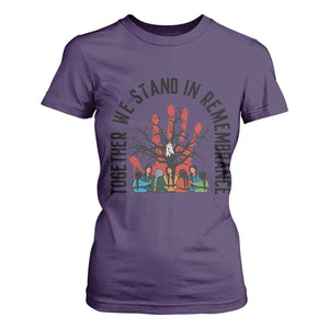 Native American Orange Unity Day T Shirt For Women Together We Stand In Remembrance TS14 Purple Print Your Wear