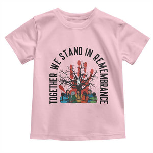 Native American Orange Unity Day Toddler T Shirt Together We Stand In Remembrance TS14 Light Pink Print Your Wear