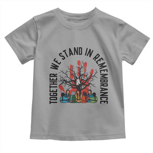 Native American Orange Unity Day Toddler T Shirt Together We Stand In Remembrance TS14 Sport Gray Print Your Wear