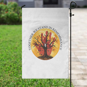 MMIW Red Hand Indigenous Native American Garden Flag Together We Stand In Remembrance TS14 Print Your Wear