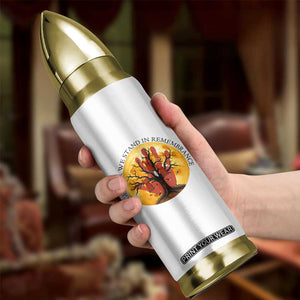 MMIW Red Hand Indigenous Native American Bullet Tumbler Together We Stand In Remembrance TS14 Print Your Wear