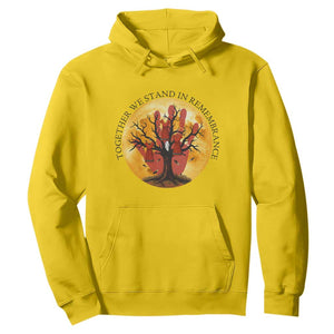 MMIW Red Hand Indigenous Native American Hoodie Together We Stand In Remembrance TS14 Daisy Print Your Wear