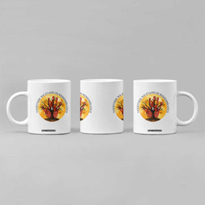 MMIW Red Hand Indigenous Native American Coffee Mug Together We Stand In Remembrance TS14 Print Your Wear